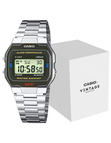 Zegarek casio a163wa-1qes unisex + box