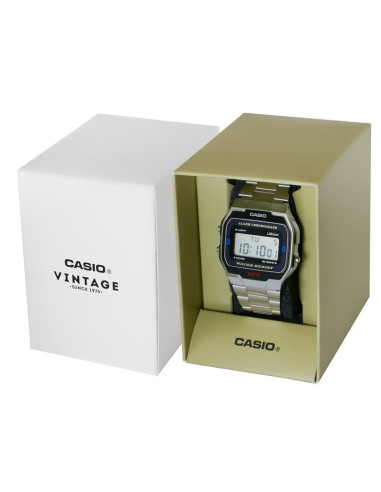 Zegarek casio a163wa-1qes unisex + box