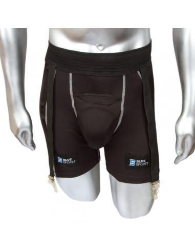 Spodenki ribano z paskami bluesports cup sr