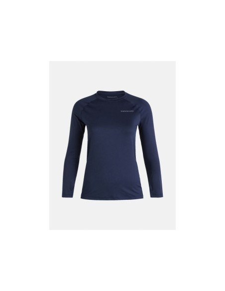 Koszulka termiczna peak performance w spirit crew niebieski
