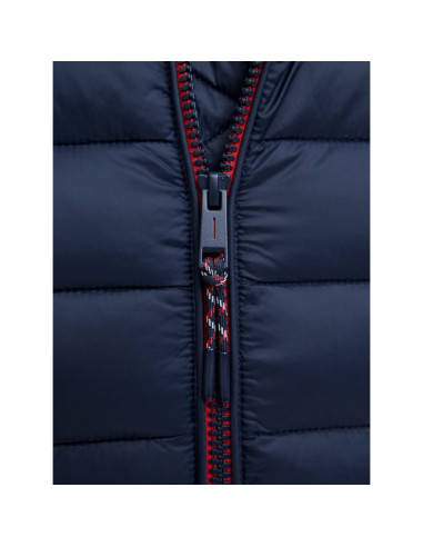 Jack&jones męska kamizelka bezrękawnik jjebradley light bodywarmer collar noo 12280973 sky captain
