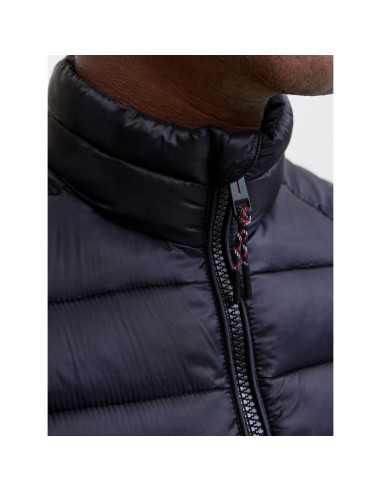 Jack&jones męska kamizelka bezrękawnik jjebradley light bodywarmer collar noo 12280973 black