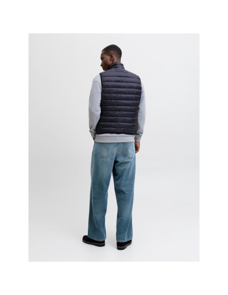 Jack&jones męska kamizelka bezrękawnik jjebradley light bodywarmer collar noo 12280973 black