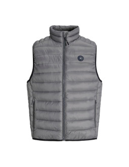 Jack&jones męska kamizelka bezrękawnik jjebradley light bodywarmer collar noo 12280973 castlerock 2