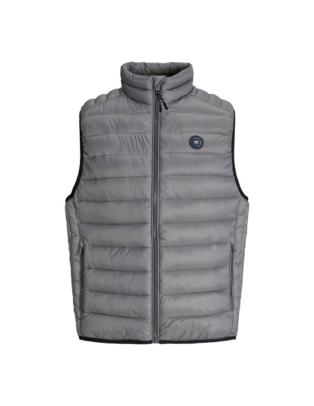 Jack&jones męska kamizelka bezrękawnik jjebradley light bodywarmer collar noo 12280973 castlerock