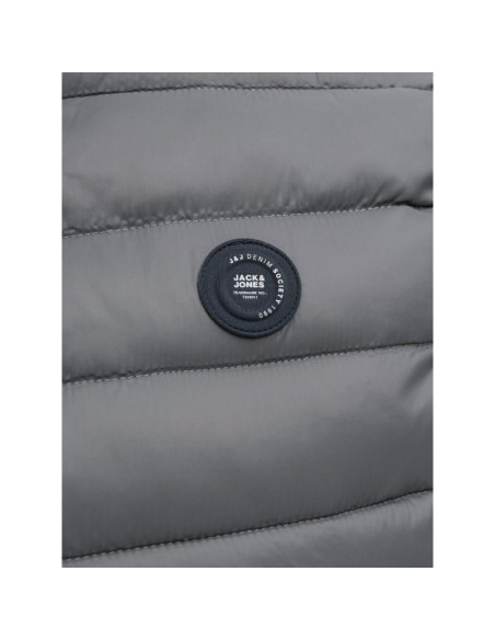 Jack&jones męska kamizelka bezrękawnik jjebradley light bodywarmer collar noo 12280973 castlerock