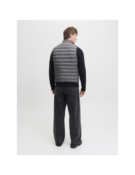 Jack&jones męska kamizelka bezrękawnik jjebradley light bodywarmer collar noo 12280973 castlerock