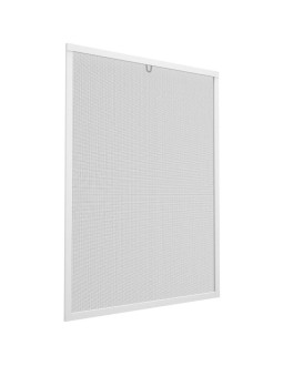 Moskitiera okno alu 130x150 biała 2
