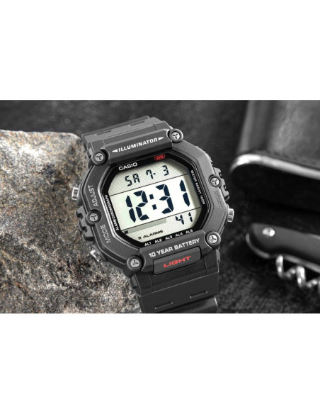 Zegarek męski casio ae-1600h-1avdf + box