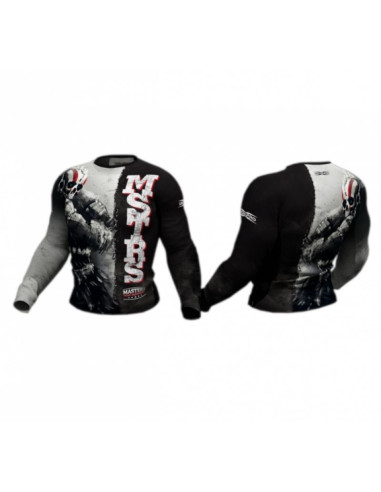 Koszulka treningowa długi rękaw mfc dark side "warrior"