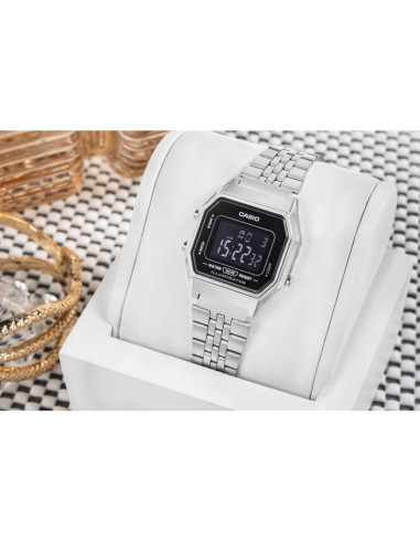 Zegarek damski casio vintage la680wa-1bdf + box