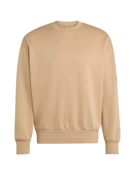 Bluza męska adidas essentials loose fit 3 bar logo beżowa jx5668