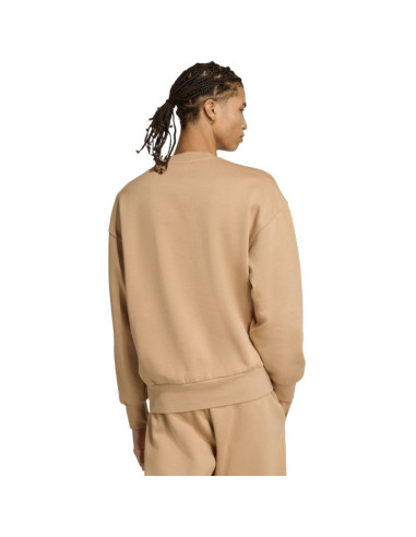 Bluza męska adidas essentials loose fit 3 bar logo beżowa jx5668