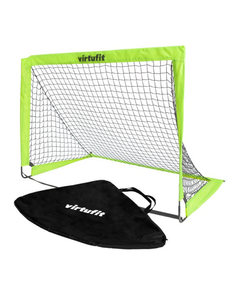 Virtufit zestaw składanych bramek do piłki nożnej - bramki do piłki nożnej - 120 x 90 cm