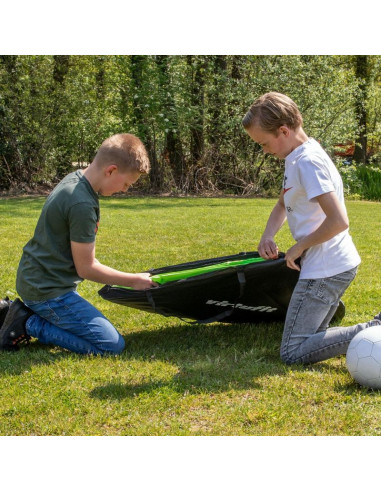 Virtufit zestaw składanych bramek do piłki nożnej - bramki do piłki nożnej - 120 x 90 cm