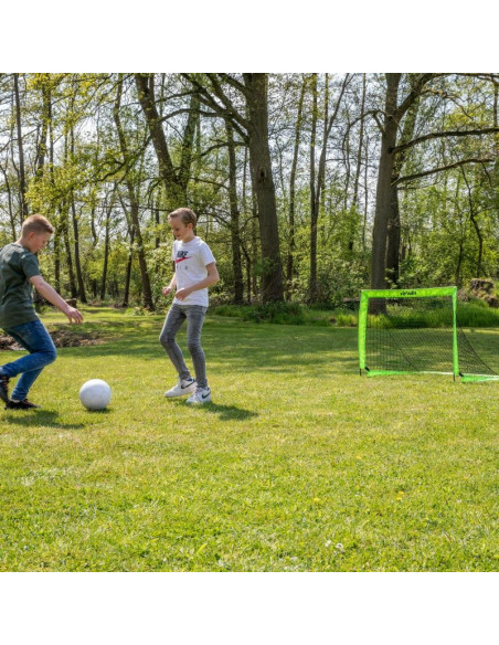 Virtufit zestaw składanych bramek do piłki nożnej - bramki do piłki nożnej - 120 x 90 cm