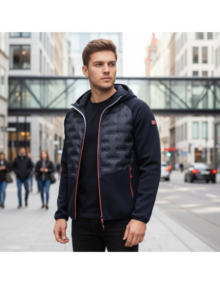 Kurtka męska geographical norway couto navy db men 024 navy (wz8645h/gn-marine)