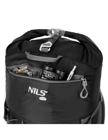 Nc1938 plecak turystyczny czarny kjolen 40l nils camp