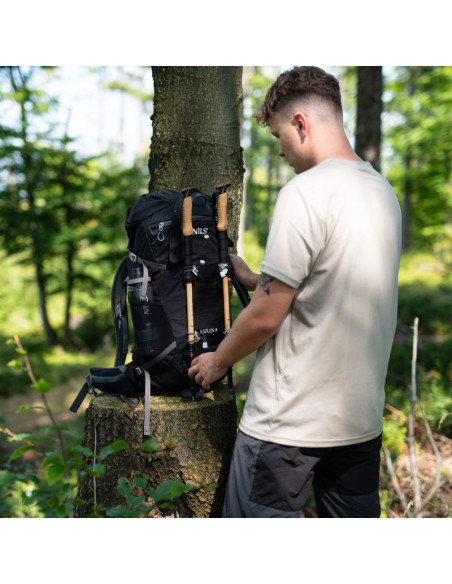 Nc1938 plecak turystyczny czarny kjolen 40l nils camp