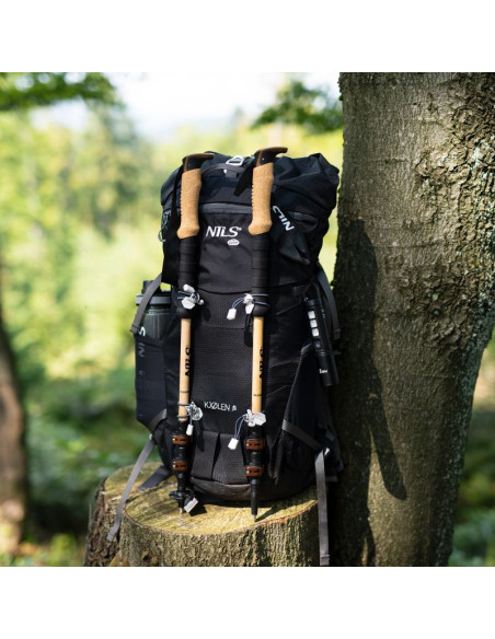 Nc1938 plecak turystyczny czarny kjolen 40l nils camp