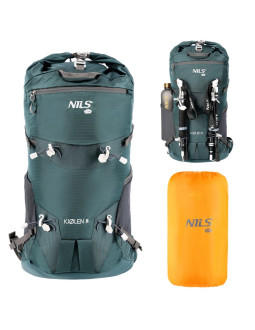 Nc1938 plecak turystyczny zielony kjolen 40l nils camp 2