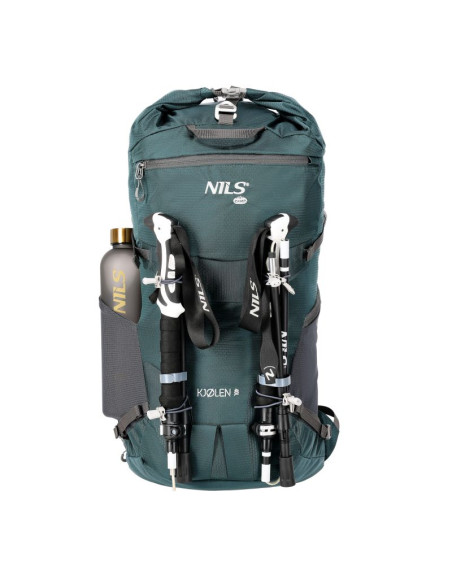 Nc1938 plecak turystyczny zielony kjolen 40l nils camp