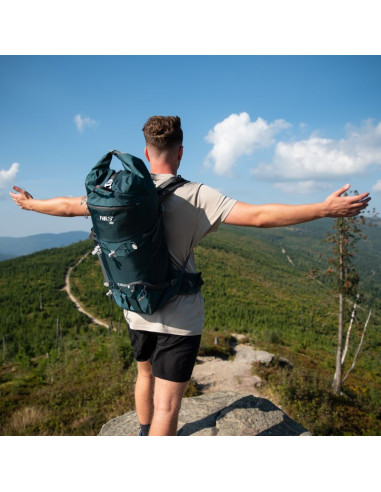 Nc1938 plecak turystyczny zielony kjolen 40l nils camp