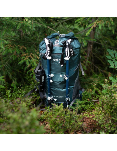 Nc1938 plecak turystyczny zielony kjolen 40l nils camp