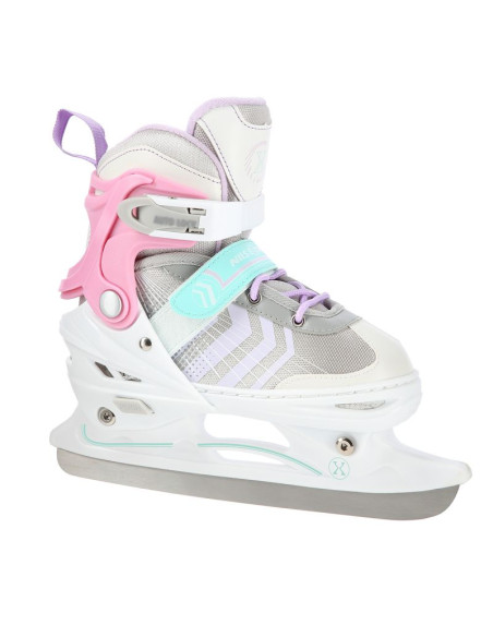 Nh18192 4w1 różowy rozm.s(29-33) łyżworolki z wym. pł. hokejową nils extreme