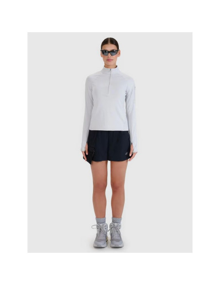 Spodenki trekkingowe z odpinaną saszetką damskie 4f 4fwss25tfshf0953-20s