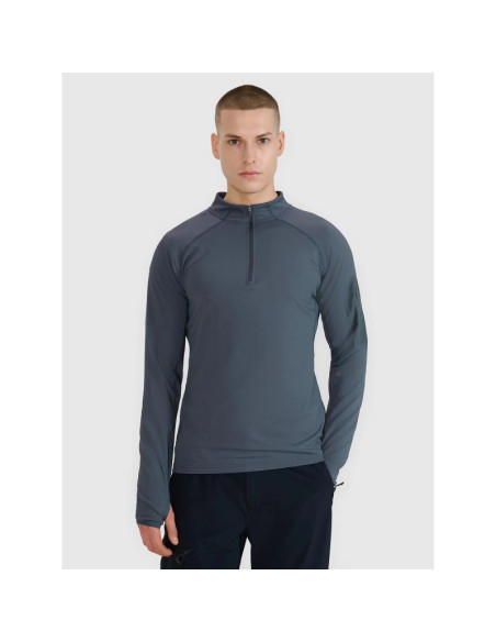 Bluza trekkingowa szybkoschnąca męska 4f 4fwss25tfswm493-22s