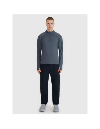 Bluza trekkingowa szybkoschnąca męska 4f 4fwss25tfswm493-22s