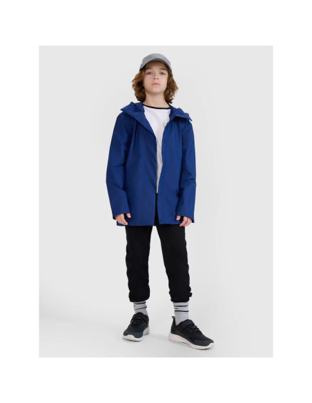 Kurtka przejściowa przeciwdeszczowa z gumową powłoką dziecięca 4f 4fjwss25tjacu213-31s