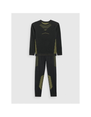 Bielizna termoaktywna bezszwowa komplet chłopięca 4f 4fjraw25useam294-20s