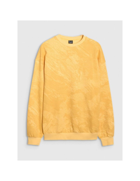 Bluza męska dresowa nierozpinana bez kaptura 4f 4fwss25tswsm1582-71a