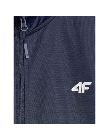 Bluza dresowa rozpinana bez kaptura męska 4f 4fraw25tswsm2459-31s