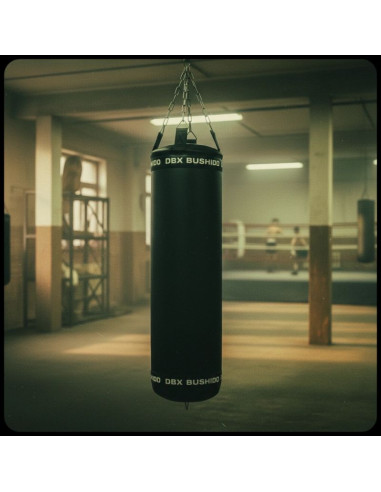 Worek bokserski premium - sbrx black - pusty - 130cm | dbx bushido
