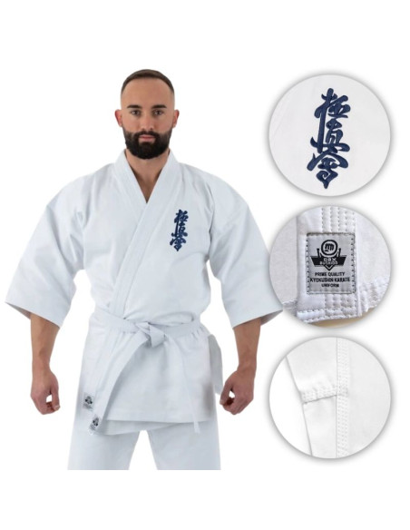 Kimono karate kyokushin 10 oz - 120 cm