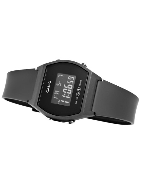 Zegarek damski casio lw-204-1bef czarny unisex + box