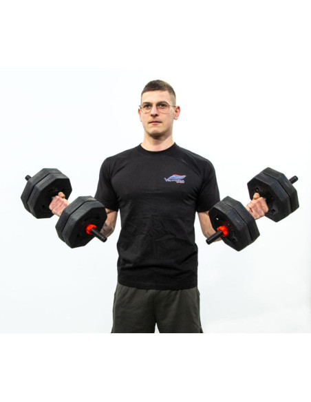 Hantla kompozytowa kettlebell 4w1 20kg enero fit