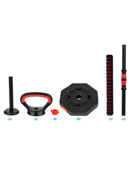 Hantla kompozytowa kettlebell 4w1 20kg enero fit