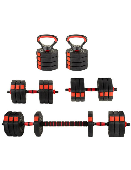 Hantla kompozytowa kettlebell 4w1 20kg enero fit
