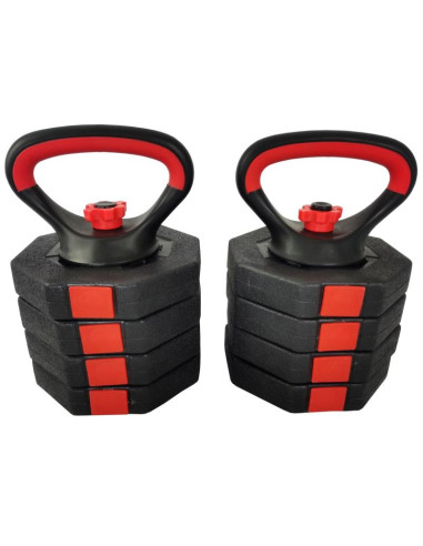 Hantla kompozytowa kettlebell 4w1 20kg enero fit