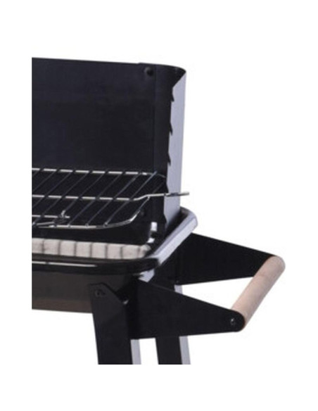 Grill ogrodowy wózek 83x45,5x86,5cm czarny