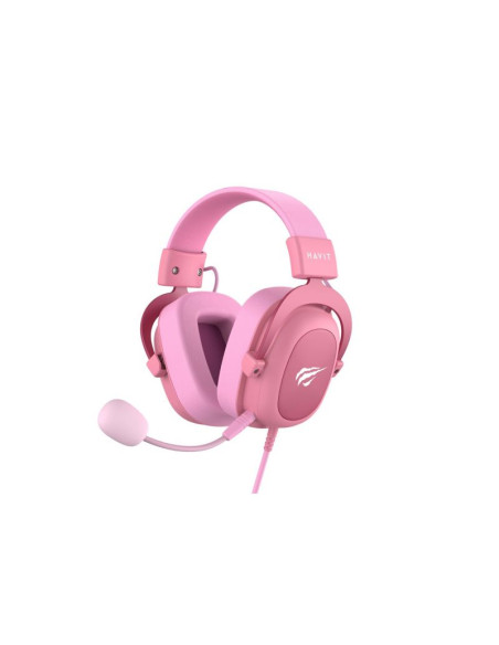 Słuchawki gamingowe havit h2002d (różowy)