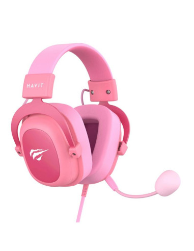 Słuchawki gamingowe havit h2002d (różowy)