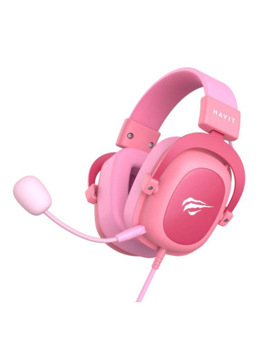 Słuchawki gamingowe havit h2002d (różowy)