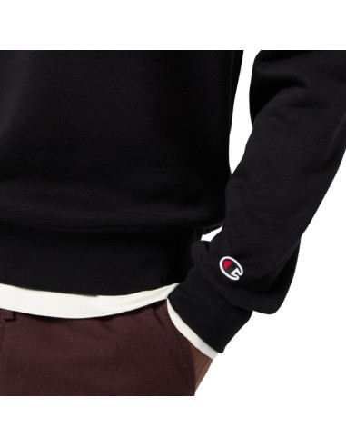 Bluza męska champion crewneck sweatshirt czarna 220272 kk001