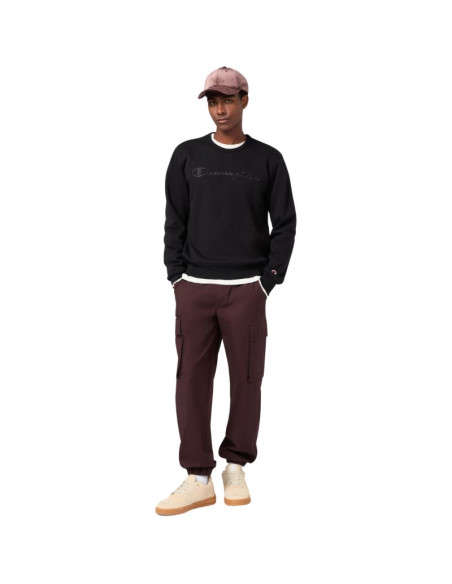 Bluza męska champion crewneck sweatshirt czarna 220272 kk001