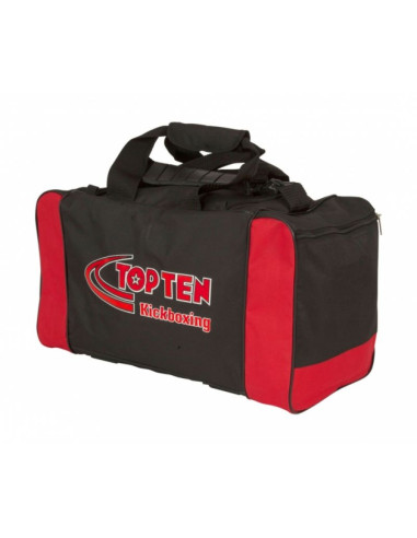 Torba sportowa top ten kickboxing 55 x 26 x 26 cm czarno-czerwona tor-tt 5